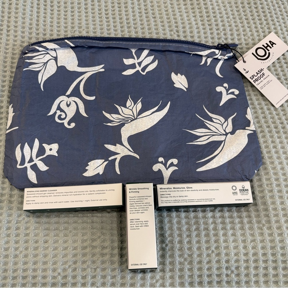 NWT Aloha Collection Mid Pouch and Osea - Picture 2 of 3